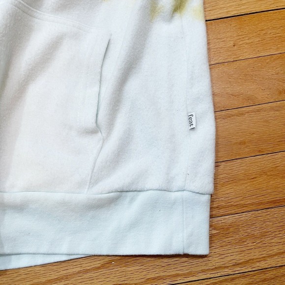 Kristin Cavallari x Feat Blanket Hoodie Size M Tie Dye Retro Stripe EXCELLENT - Picture 12 of 14